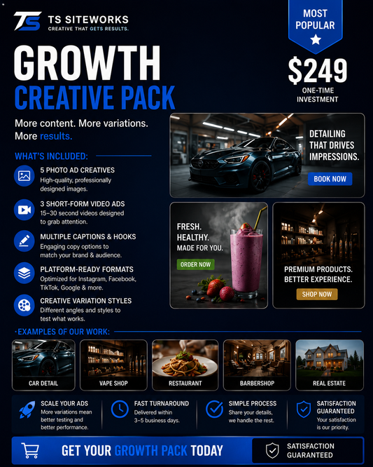 Growth Creative Pack
